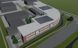 Dak- en wandbeplating bij LOODS 5 te Duiven