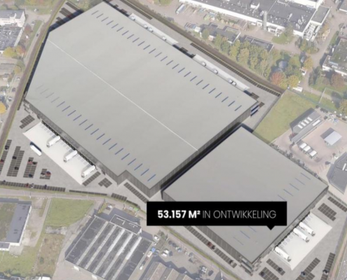 Dak- en wandbeplating bij Smartlog DHG te Venray