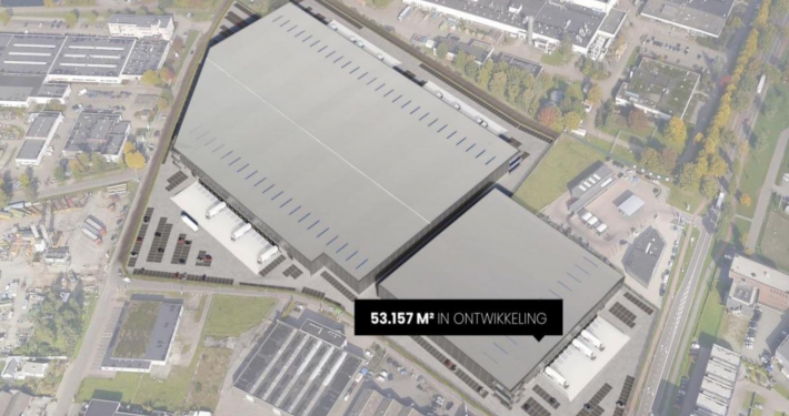 Dak- en wandbeplating bij Smartlog DHG te Venray Dak- en wandbeplating bij Smartlog DHG te Venray