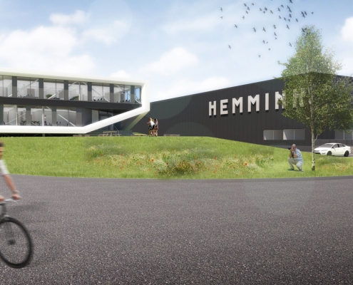 Dak- en wandbeplating bij Hemmink te Zwolle