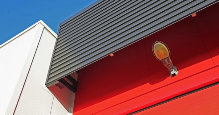 Dak- en wandbeplating bij Bongers te Woerden