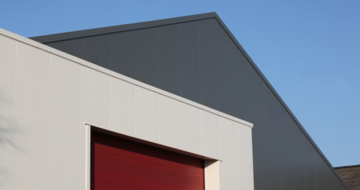 Dak- en wandbeplating bij Bongers te Woerden