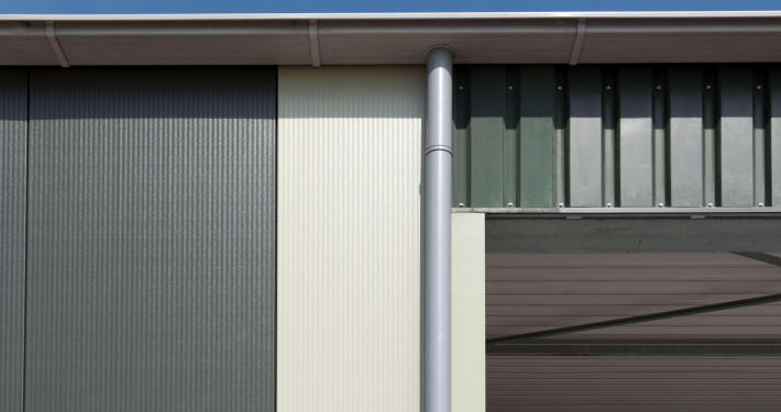 Dak- en wandbeplating bij V.D. Klink Belmeer B.V. te 't Zand