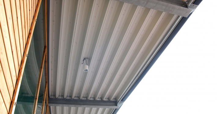 Dak- en wandbeplating bij Emsflower te Emsbüren