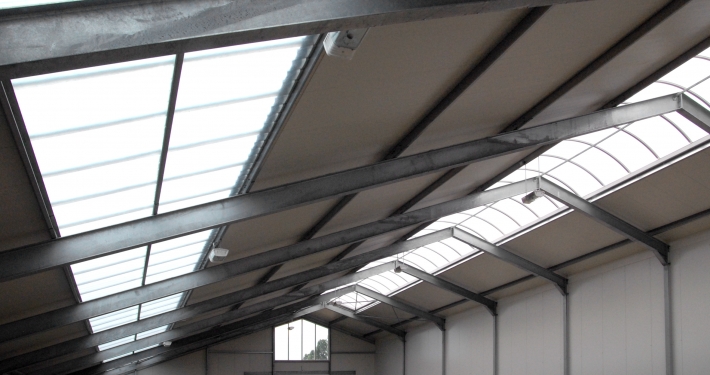 Dak- en wandbeplating bij Fam. Hurkmans te Veghel