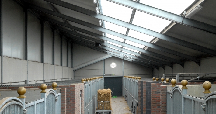 Dak- en wandbeplating bij Fam. Hurkmans te Veghel