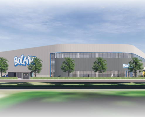 Dak- en wandbeplating bij WDP Boland te Bleiswijk Dak- en wandbeplating bij WDP Boland te Bleiswijk