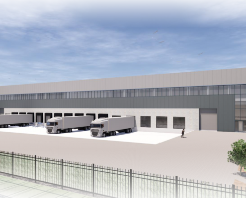 Dak- en wandbeplating bij WDP Boland te Bleiswijk Dak- en wandbeplating bij WDP Boland te Bleiswijk