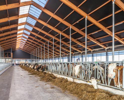 Dak- en gevelbeplating bij Stal Cono Spierdijk Dak- en gevelbeplating bij Stal Cono Spierdijk