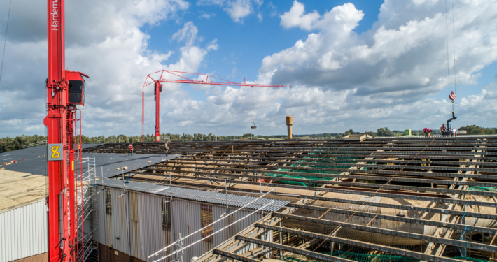 Dakrenovatie bij Steenfabriek Pannerden