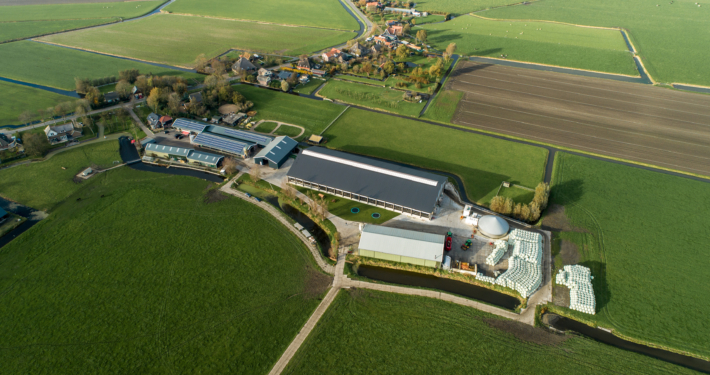Dak- en gevelbeplating bij Fam. Schilder te Spierdijk