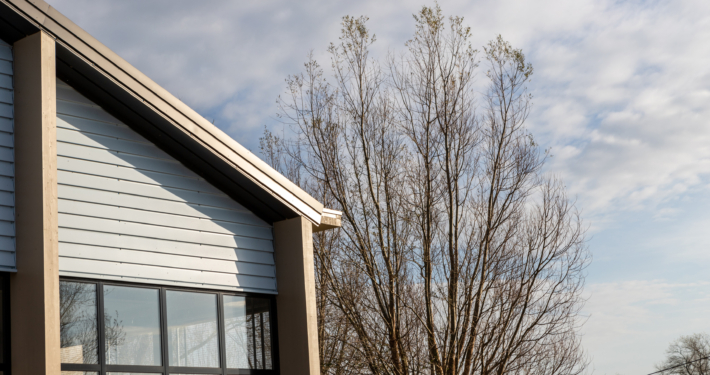 Dak- en gevelbeplating bij Fam. Schilder te Spierdijk