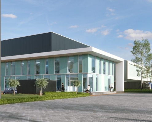 Nieuwbouw DC Laarakker Cuijck voor Systabo Hardeman | van Harten Nieuwbouw DC Laarakker Cuijck voor Systabo Hardeman | van Harten