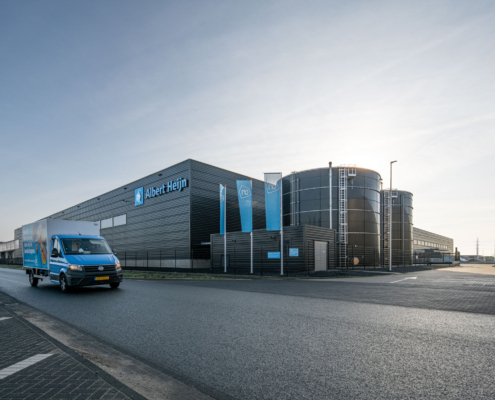 ©egbertdeboer.com | Dak- en gevelbeplating bij Ahold te Bleiswijk - Hardeman | van Harten