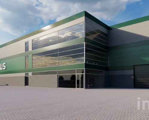 Dak- en wandbeplating bij InSus te Duiven Dak- en wandbeplating bij InSus te Duiven