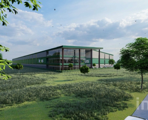 Dak- en wandbeplating bij InSus te Duiven Dak- en wandbeplating bij InSus te Duiven