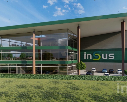 Dak- en wandbeplating bij InSus te Duiven Dak- en wandbeplating bij InSus te Duiven