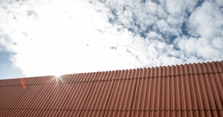 Dakbeplating bij Orgaworld te Drachten