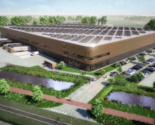 Dak- en gevelbeplating bij DC Somerset Capital Partners