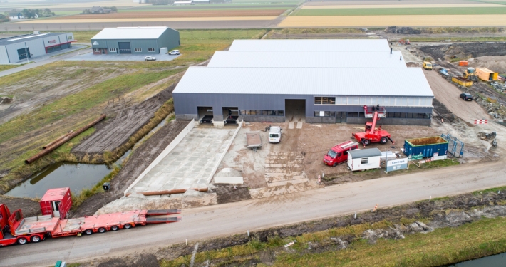 Dak- en gevelbeplating bij Kapiteyn Beheer B.V.