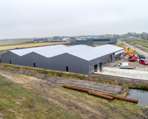 Dak- en gevelbeplating bij Kapiteyn Beheer B.V.