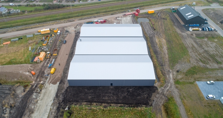 Dak- en gevelbeplating bij Kapiteyn Beheer B.V.