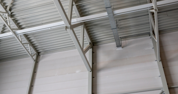 Dak- en gevelbeplating bij LC Packaging te Waddinxveen