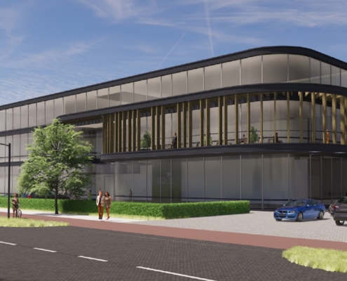 Nieuwbouw bedrijfspand Stolze te Maasdijk aangenomen