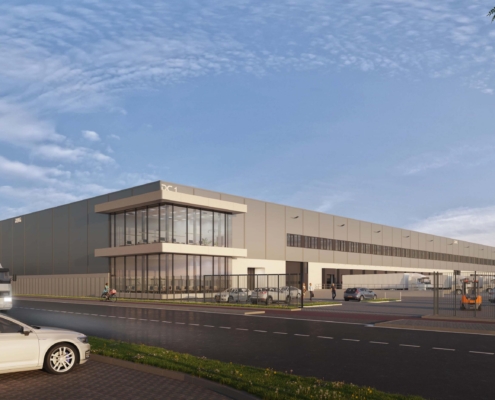 Nieuwbouw Smartlog 6 DC1 en DC2 te Rotterdam Nieuwbouw Smartlog 6 DC1 en DC2 te Rotterdam