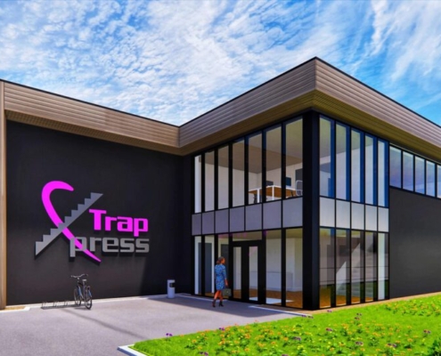 Dak- en gevelbeplating TrapXpress te Zwolle Dak- en gevelbeplating TrapXpress te Zwolle