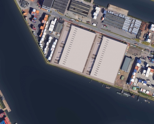 Nieuwbouw Smartlog 6 DC1 en DC2 te Rotterdam Nieuwbouw Smartlog 6 DC1 en DC2 te Rotterdam