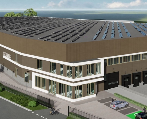 Nieuwbouw DC Huissen aangenomen