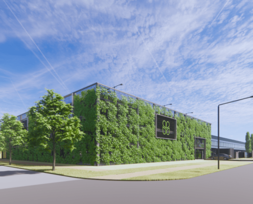 Nieuwbouw stadsdistributiecentrum Amsterdam Osdorp Nieuwbouw stadsdistributiecentrum Amsterdam Osdorp