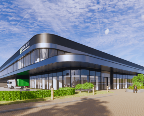 Nieuwbouw stadsdistributiecentrum Amsterdam Osdorp