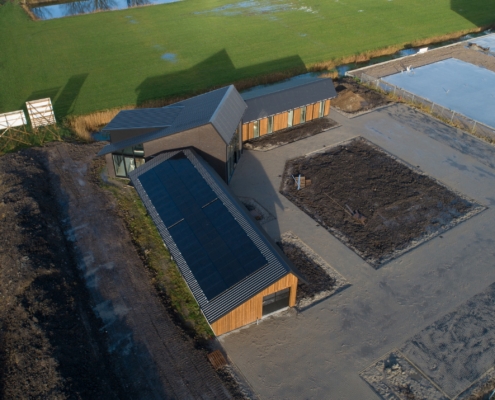 Nieuwbouw dierenartsenpraktijk te Workum