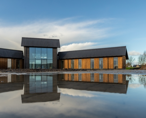 Nieuwbouw dierenartsenpraktijk te Workum