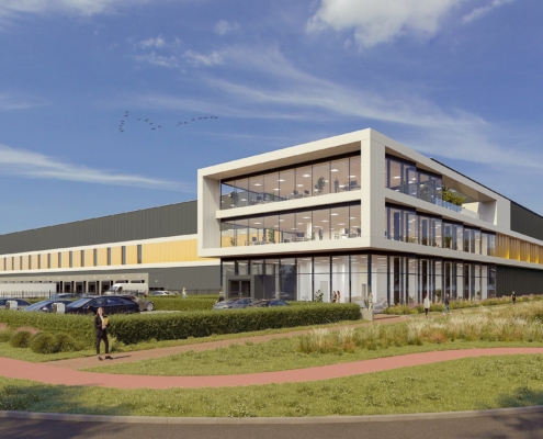 Impressie Green Square Logistics Aalsmeer