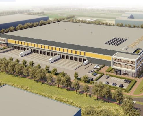 Impressie Green Square Logistics Aalsmeer