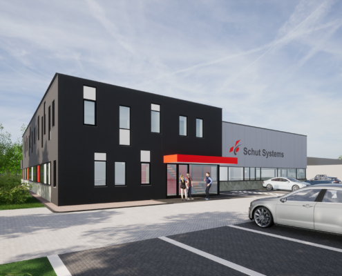 Nieuwbouw Schut Systems te Eerbeek Nieuwbouw Schut Systems te Eerbeek
