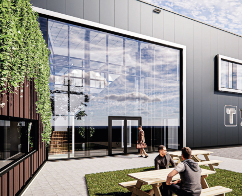 Nieuwbouw Toekomst Groep te Halfweg