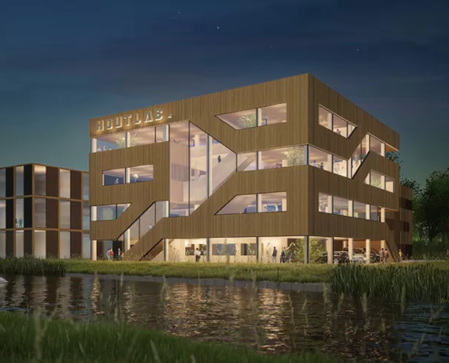Nieuwbouw Houtlab te Nieuwkuijk