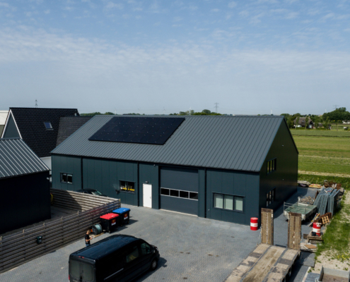 Nieuwbouw bedrijfsruimte Borst te Anna Paulowna