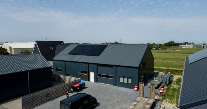 Nieuwbouw bedrijfsruimte Borst te Anna Paulowna