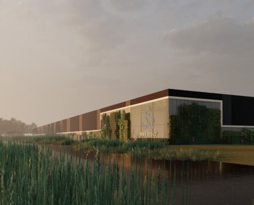 Nieuwbouw M&G te Assen Nieuwbouw M&G te Assen