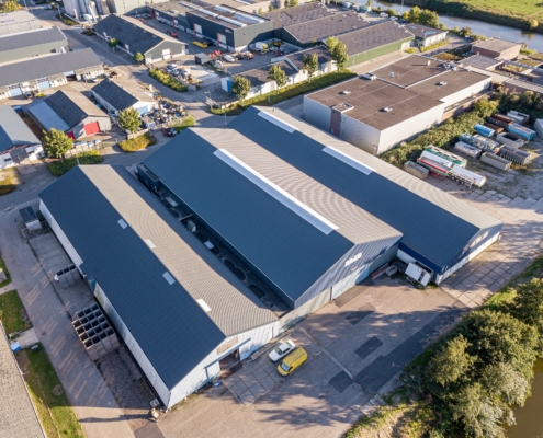 Renovatie loodsen te Dronten