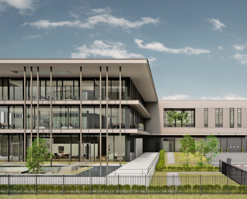 Nieuwbouw distributiecentrum Hunkemöller te Almere