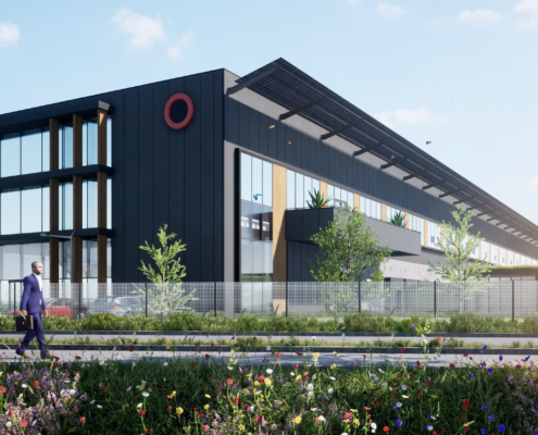 Nieuwbouw Segro te Hoofddorp