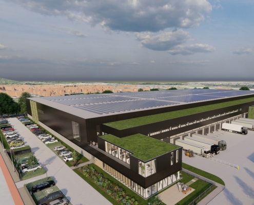 Nieuwbouw distributiecentrum te Kerkrade Nieuwbouw distributiecentrum te Kerkrade