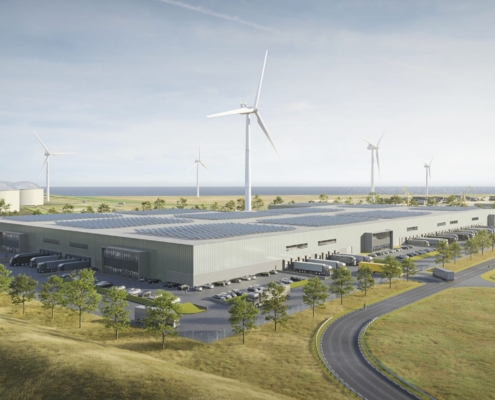 Nieuwbouw BVG te Eemshaven