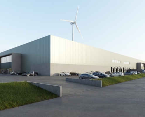 Nieuwbouw BVG te Eemshaven Nieuwbouw BVG te Eemshaven